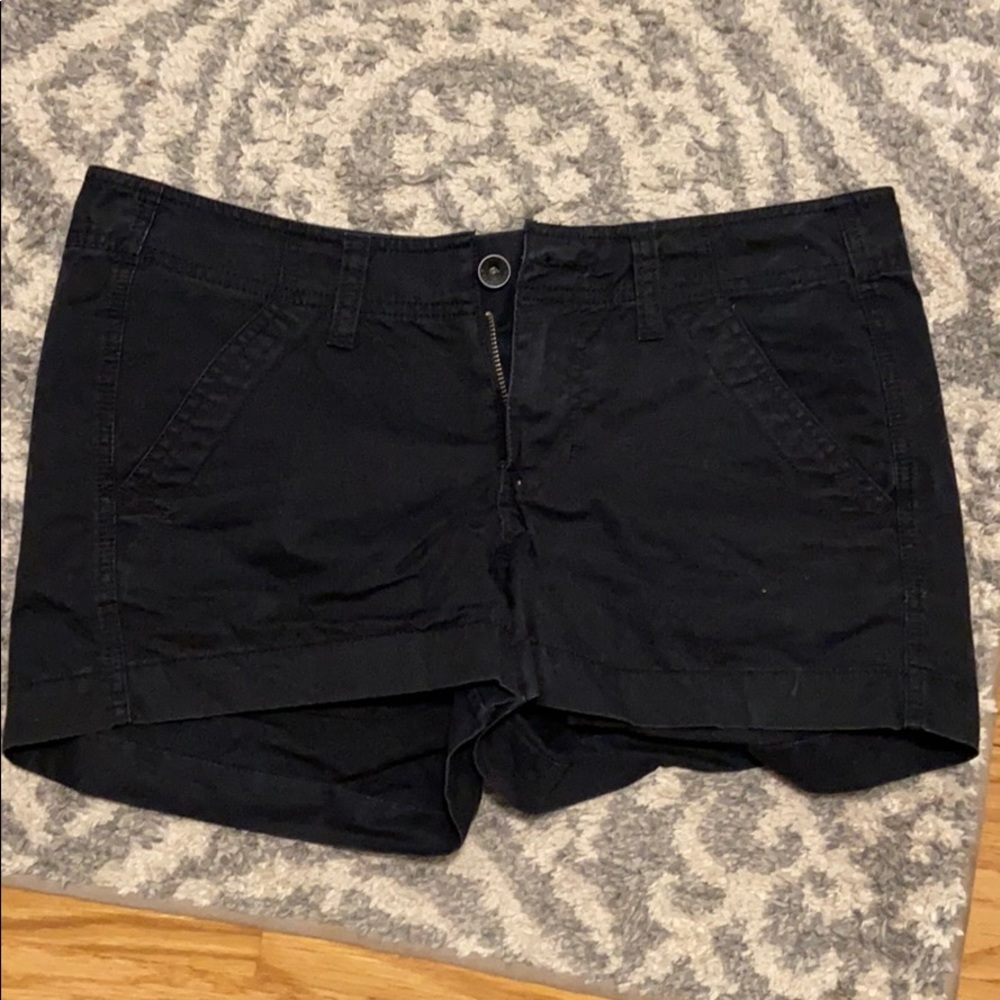 Black converse shorts